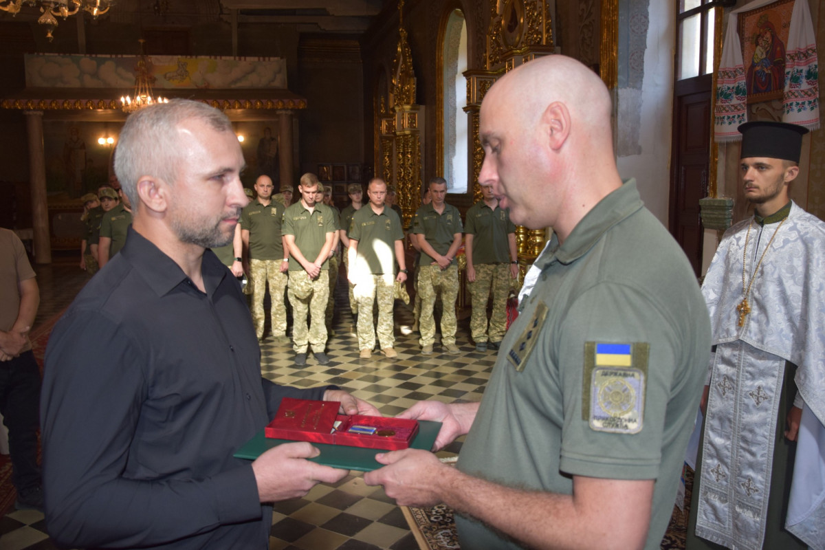 Родинам загиблих прикордонників з Волині вручили державні відзнаки Героїв