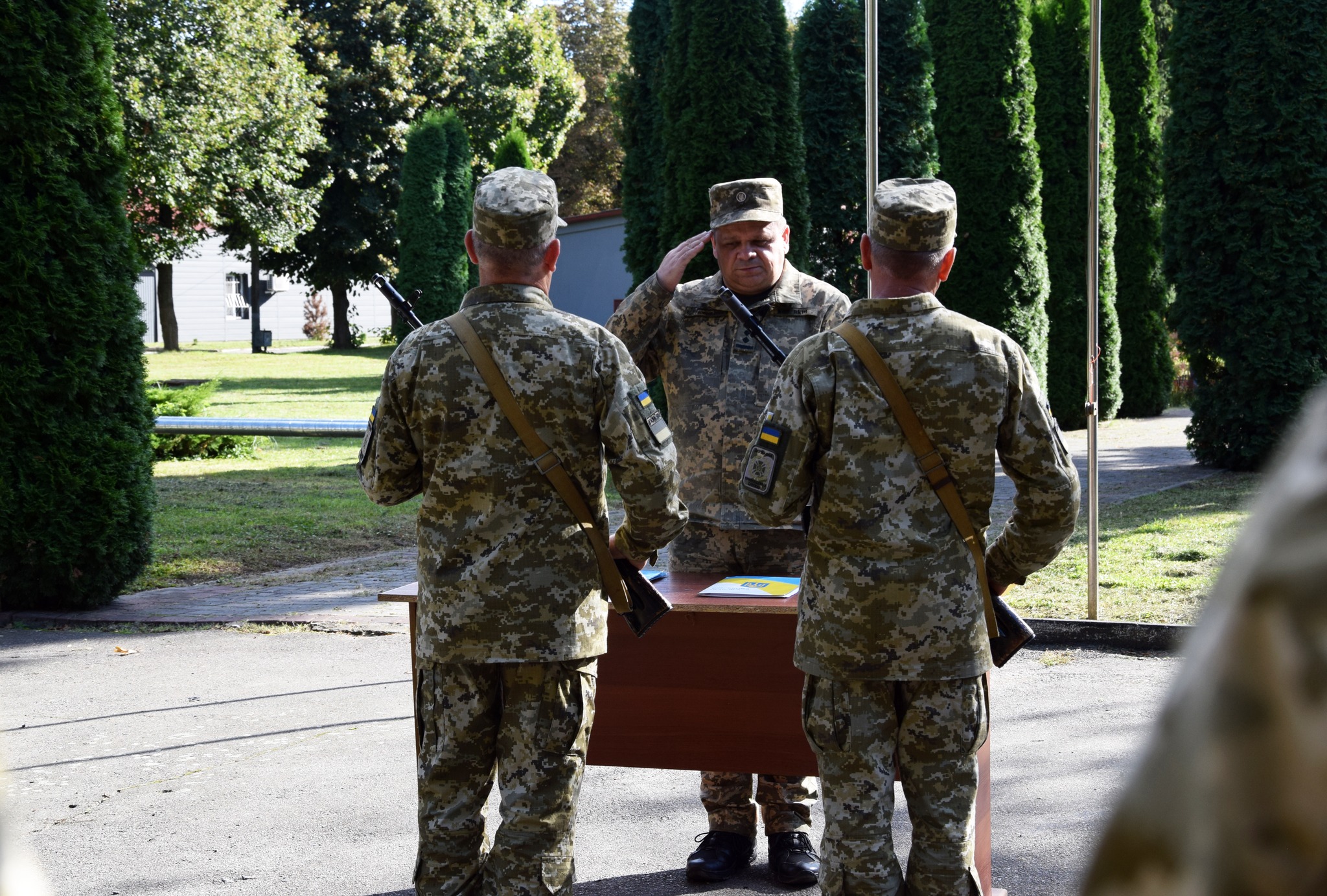 На Волині рекрути-прикордонники урочисто склали військову присягу