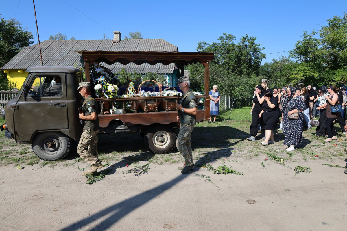 На Волині поховали полеглого Героя Сергія Конончука
