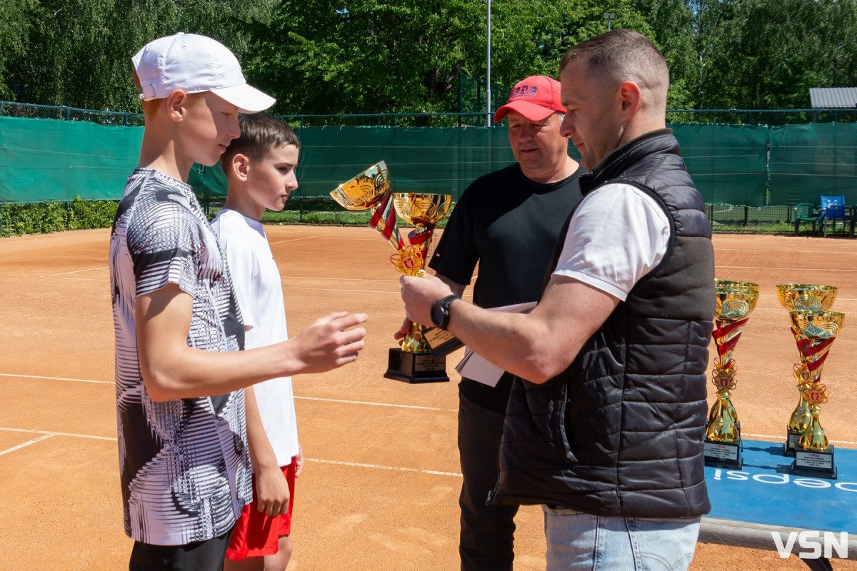 «Зібралися достойні суперники»: у Луцьку відбувся фінал Відкритого чемпіонату з тенісу