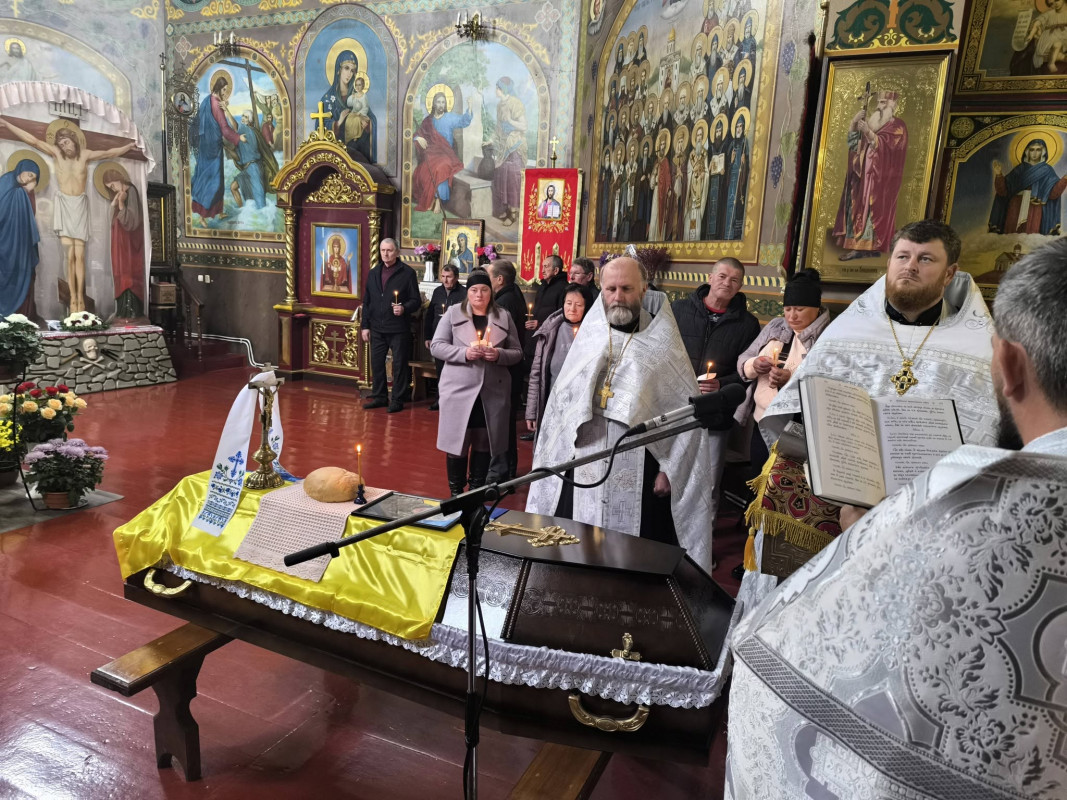 На Волині поховали воїна Богдана Назарука, який загинув на Курському напрямку