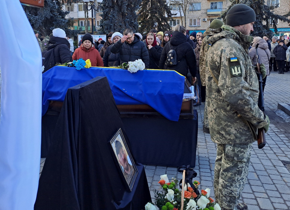 Життя обірвав ворожий дрон: на Волині попрощалися із 34-річним Героєм Василем Оришкевичем