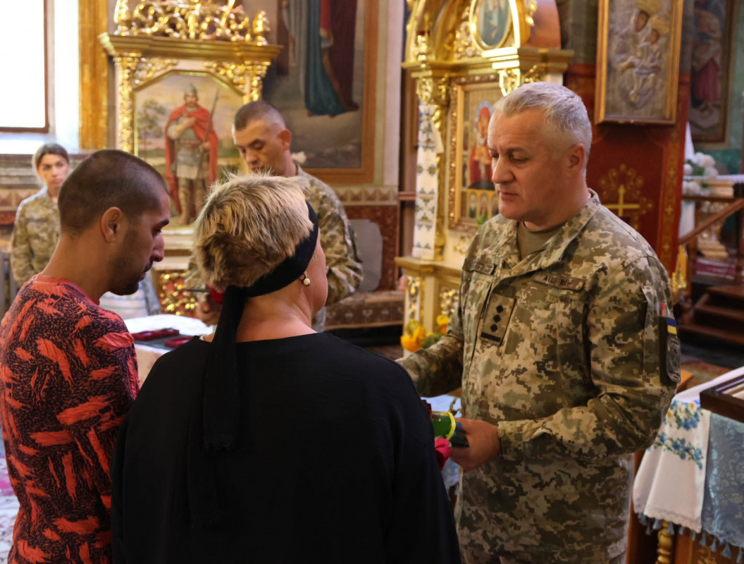 На Волині вручили посмертні нагороди родинам полеглих прикордонників