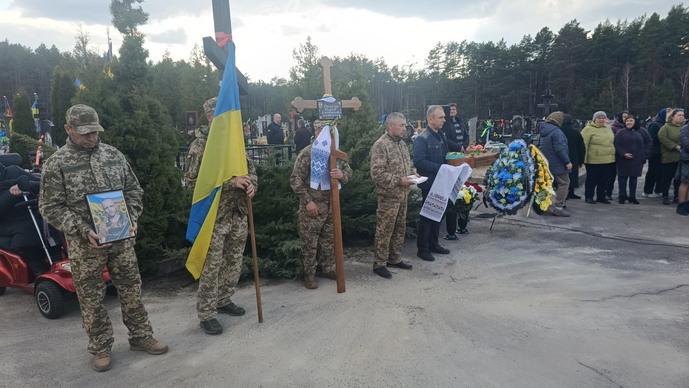На Волині попрощалися з молодим Героєм Андрієм Горайчуком, відзначеним «Хрестом Хоробрих»