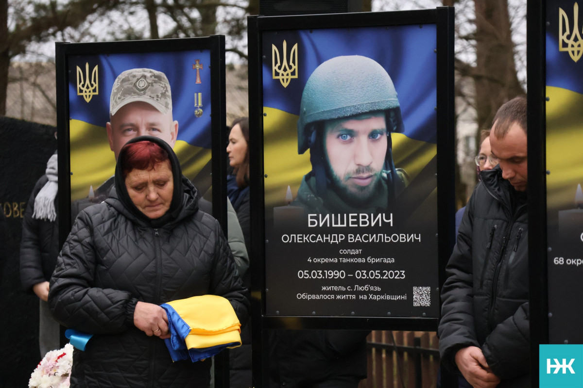 Сльози, квіти й молитва: у громаді на Волині відкрили Алею пам’яті загиблих Героїв різних поколінь