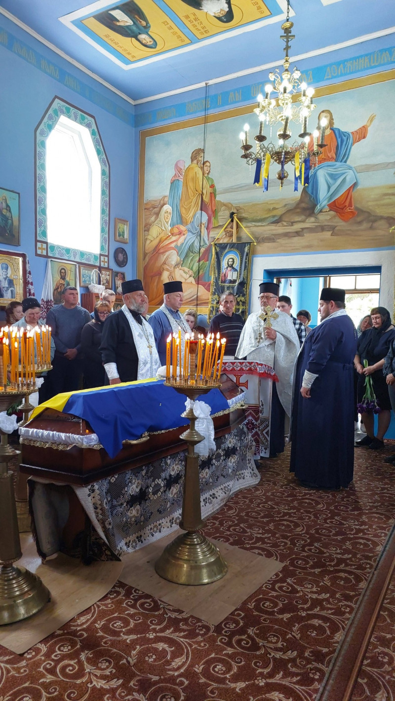 На Волині в останню путь провели Героя Грисюка Сергія, який загинув під Авдіївкою у 2023 році