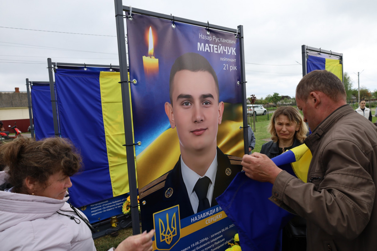 У громаді на Волині відкрили Алею пам’яті Героїв: місце, де живе вдячність і вічна слава