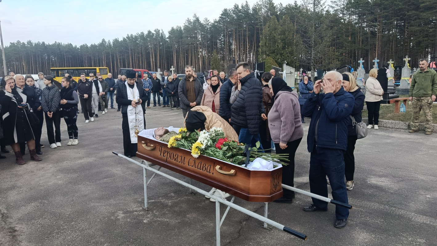 На Волині попрощалися з молодим Героєм Андрієм Горайчуком, відзначеним «Хрестом Хоробрих»