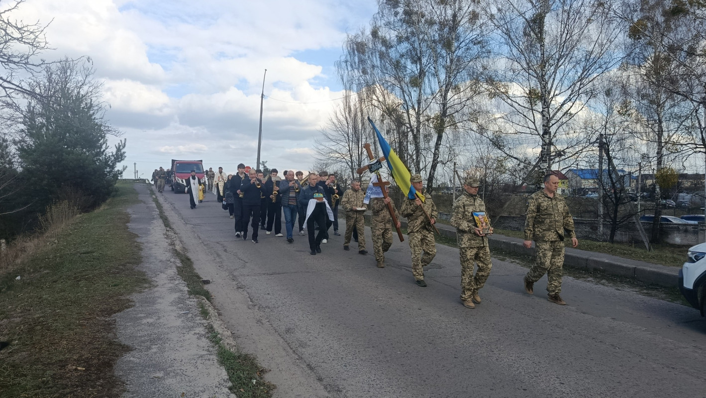 На Волині попрощалися з молодим Героєм Андрієм Горайчуком, відзначеним «Хрестом Хоробрих»