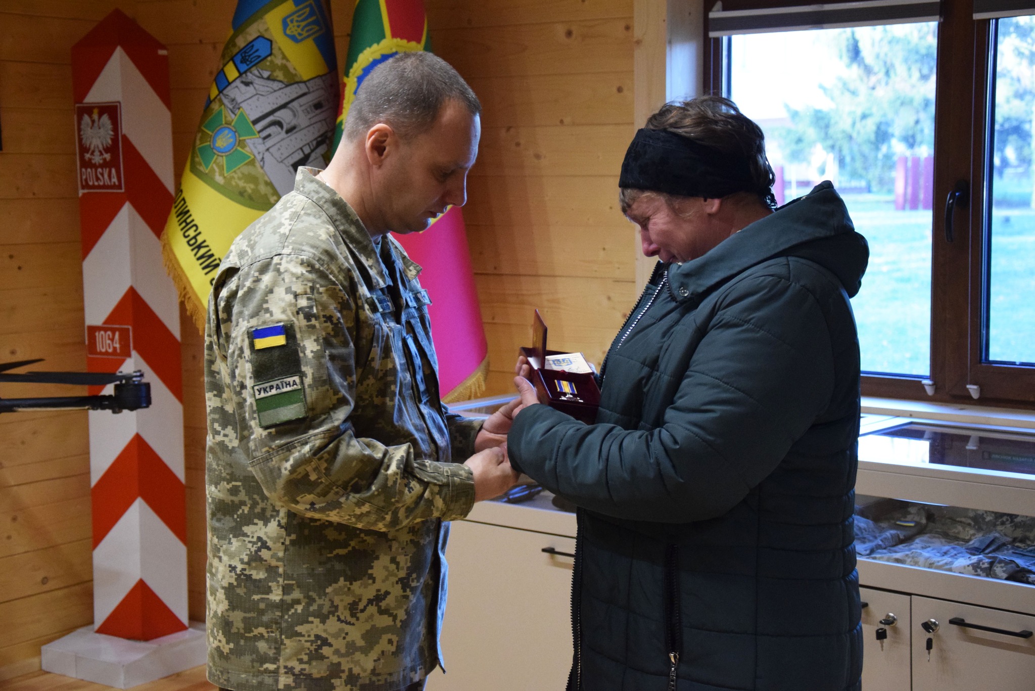 На Волині рідним загиблих за Україну прикордонників передали державні нагороди