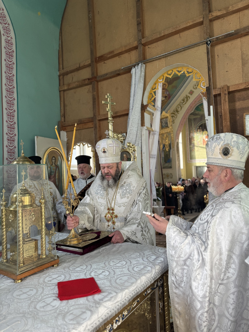 У Луцькому районі митрополит Михаїл вперше відвідав парафію, яка разом із священником перейшла до ПЦУ