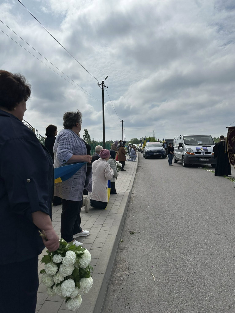 На Волині провели в останню путь захисника Андрія Трохимчука