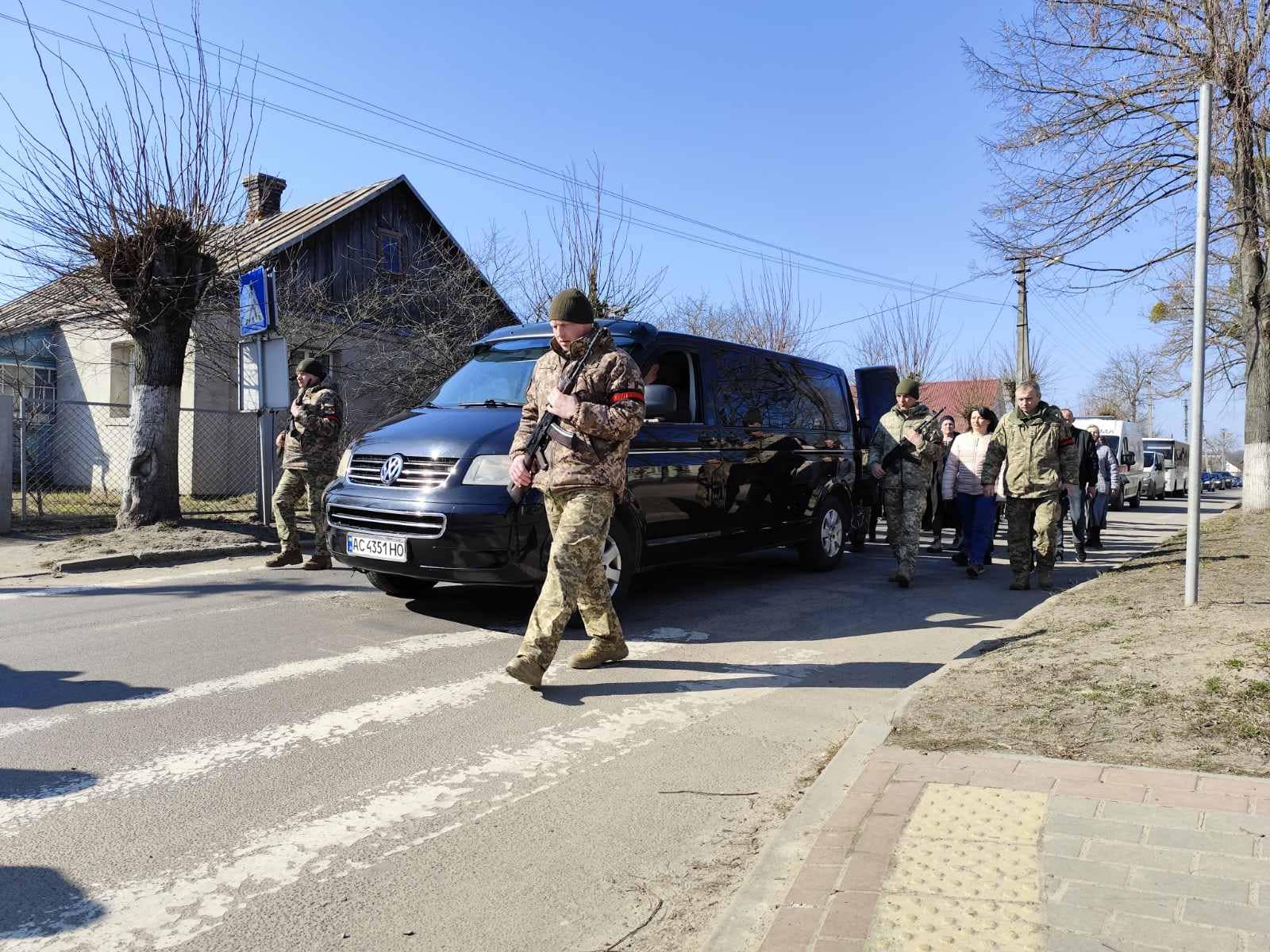 Загинув майже пів року тому: у громаді на Волині провели в останню дорогу Героя Андрія Демчука