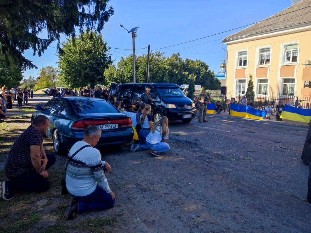 Загинув майже півтора роки тому: «на щиті» назавжди на Волинь повернувся Герой Ігор Максимчук