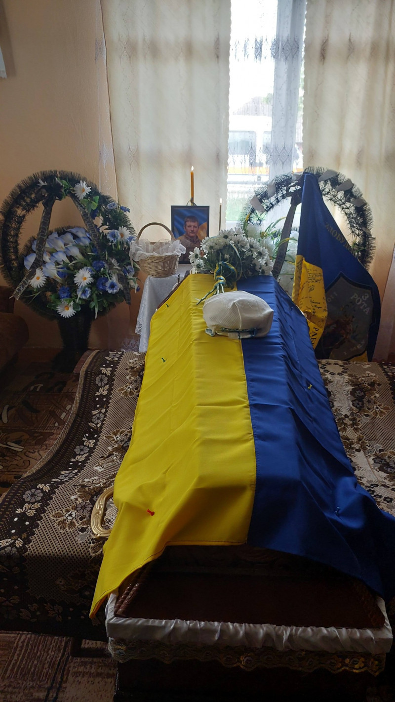 На Волині в останню путь провели Героя Грисюка Сергія, який загинув під Авдіївкою у 2023 році
