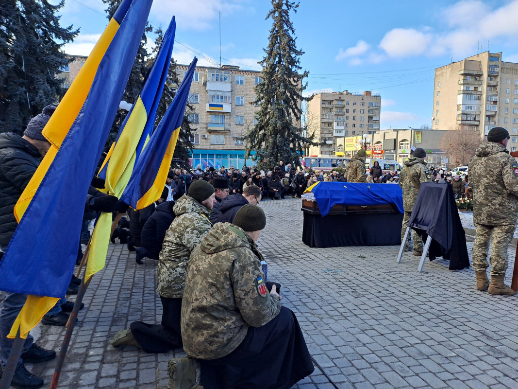 Життя обірвав ворожий дрон: на Волині попрощалися із 34-річним Героєм Василем Оришкевичем
