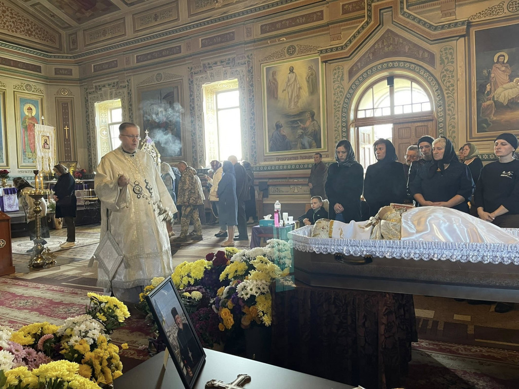 Волиняни провели в останню дорогу настоятеля Свято-Юріївського собору протоієрея Євгена Шевчука
