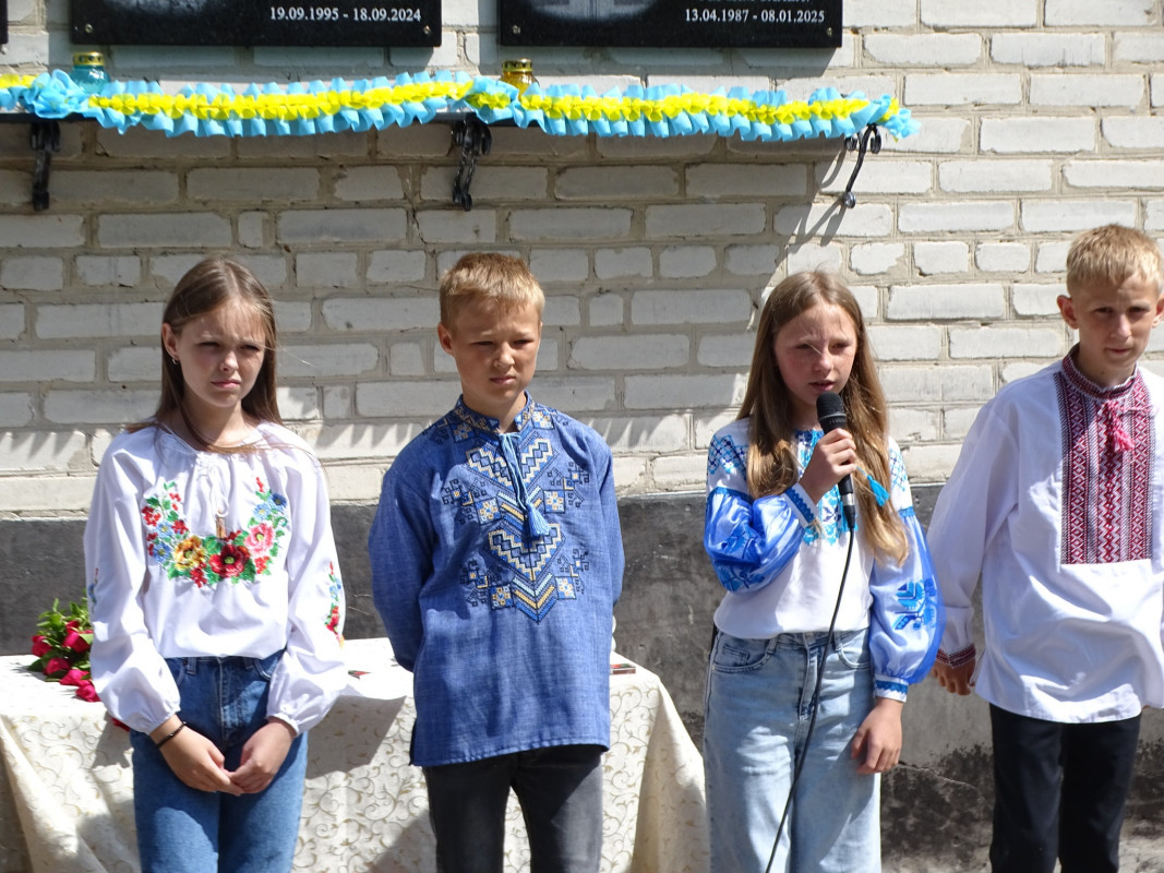 На Волині відкрили пам’ятні дошки трьом загиблим Героям ЗСУ