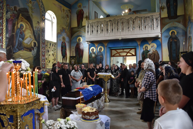 На Волині поховали Героя Олександра Шишка, який загинув 11 місяців тому