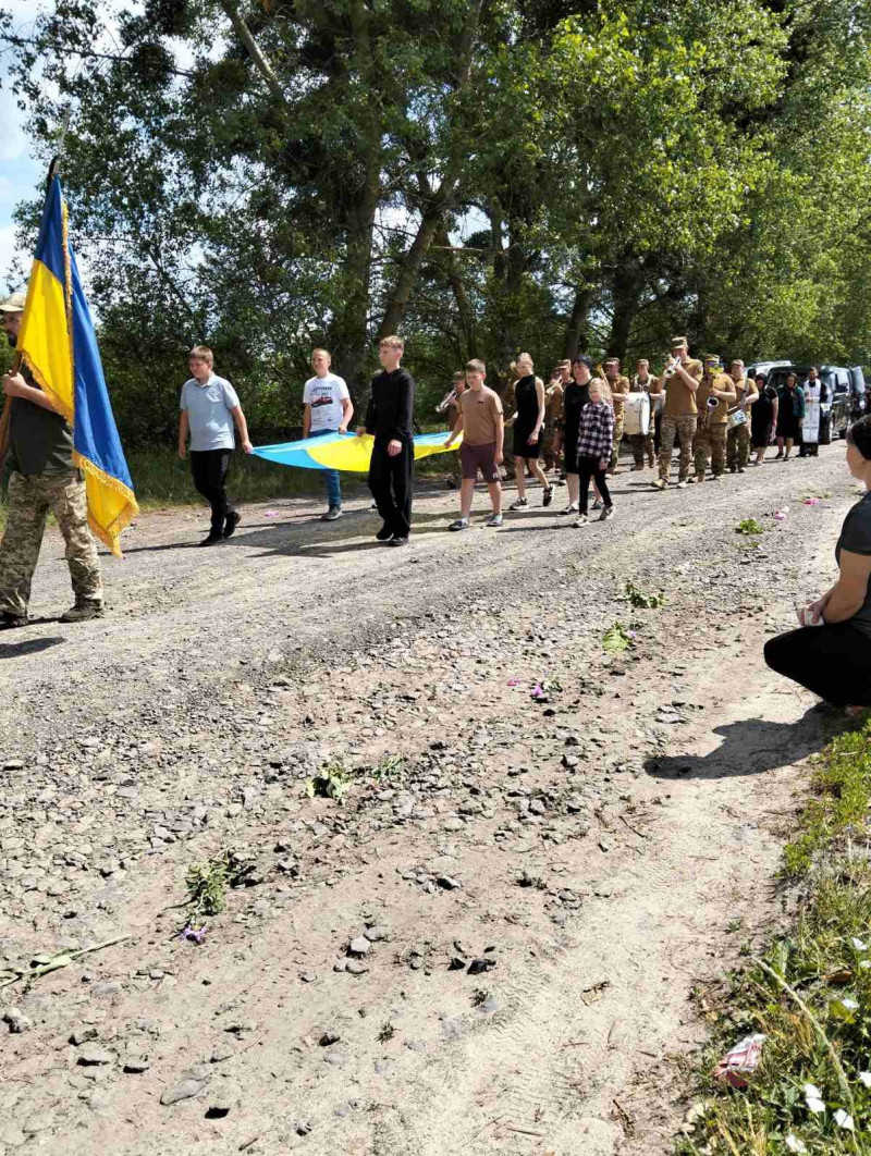 На Волині поховали 33-річного захисника Миколу Максимчука