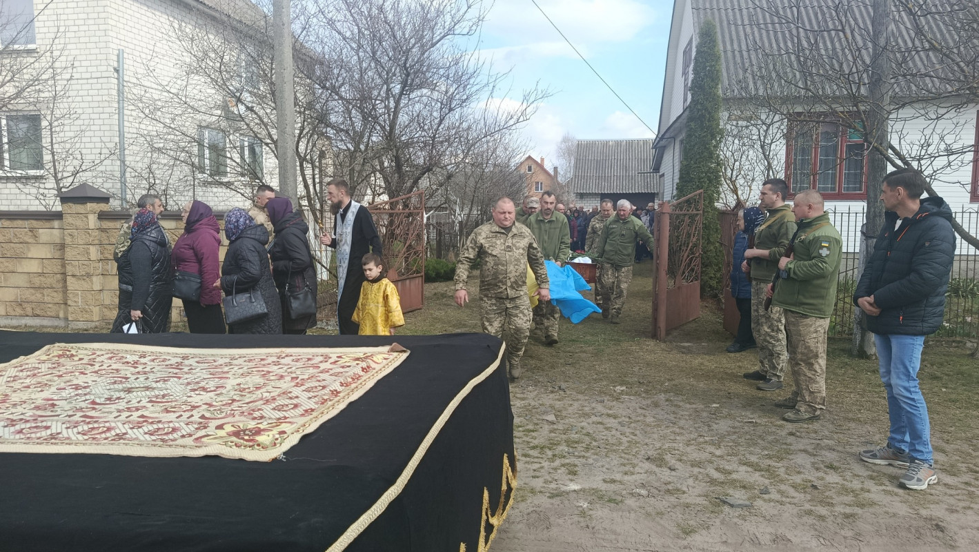 На Волині попрощалися з молодим Героєм Андрієм Горайчуком, відзначеним «Хрестом Хоробрих»