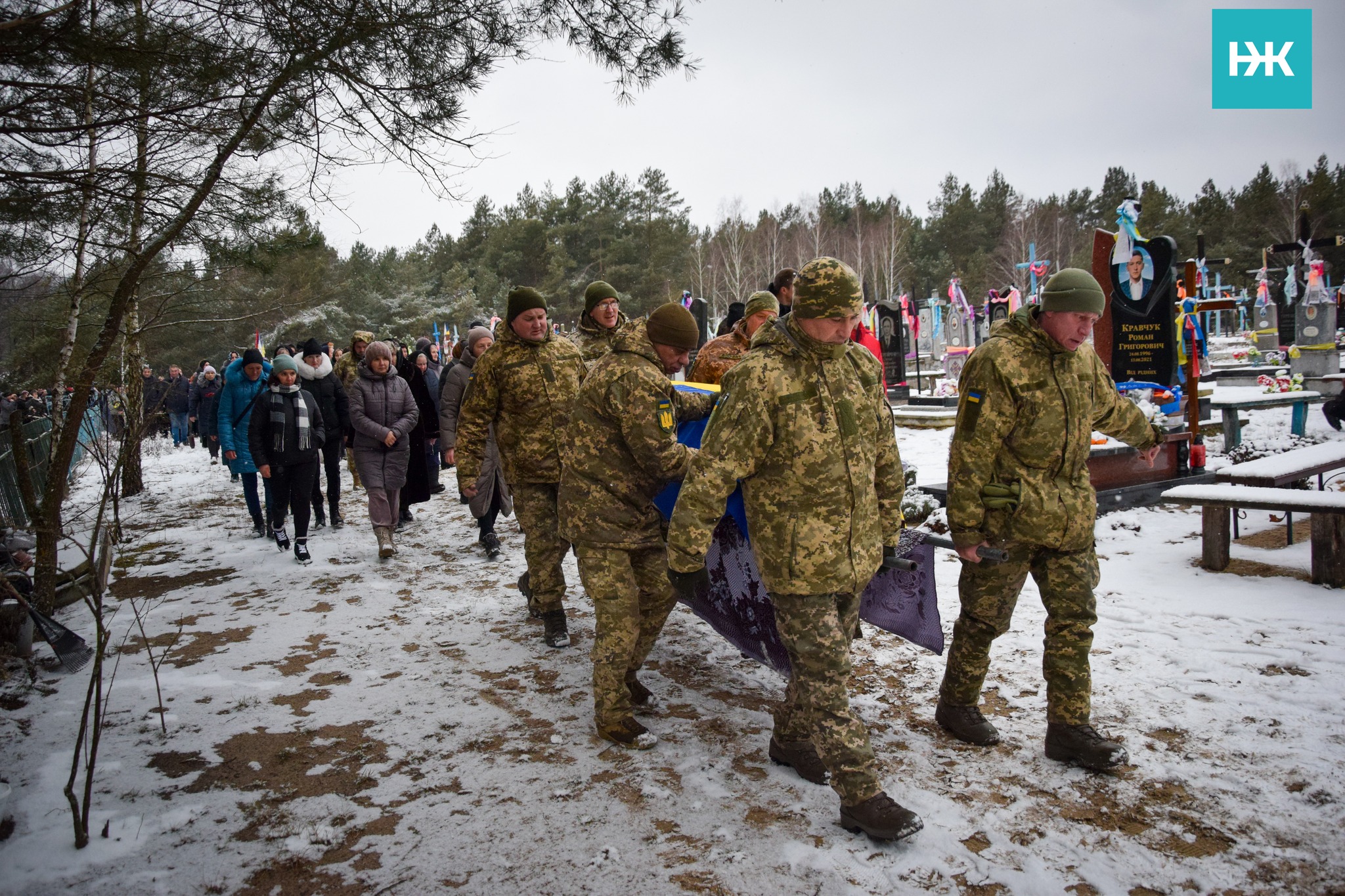 Загинув на полі бою: на Волині попрощались із молодим Героєм Сергієм Гембіком