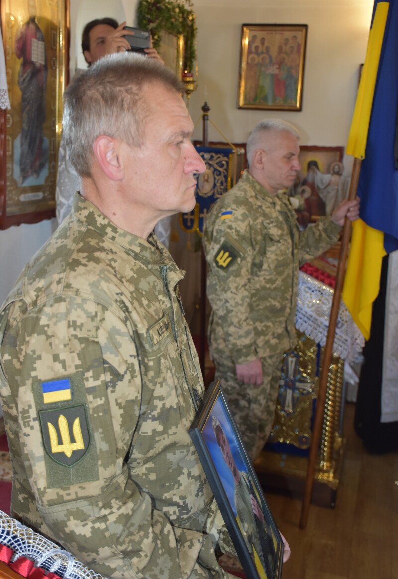 Загинув у боях на Курщині майже два роки тому: у Луцькій громаді провели в останню дорогу захисника Миколу Лясковського