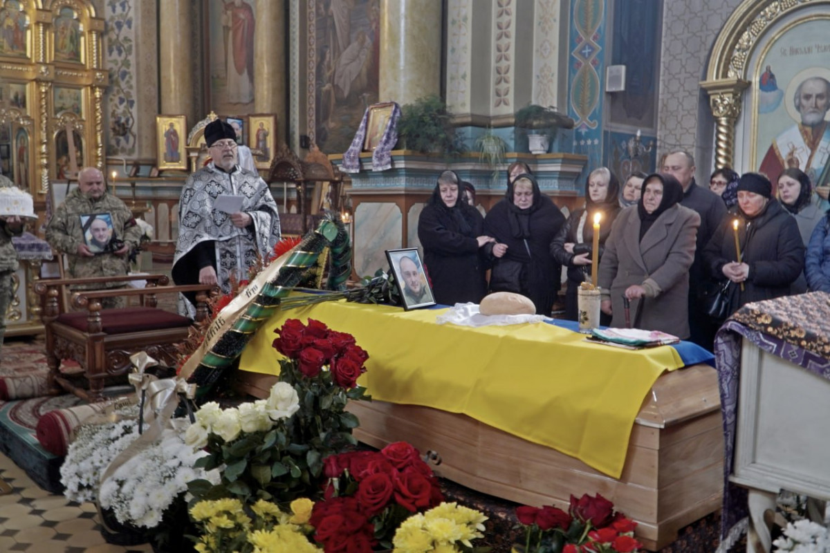 Навіки 24: на Волині попрощалися із Олександром Бичком, який пройшов ворожий полон, але трагічно загинув за кордоном