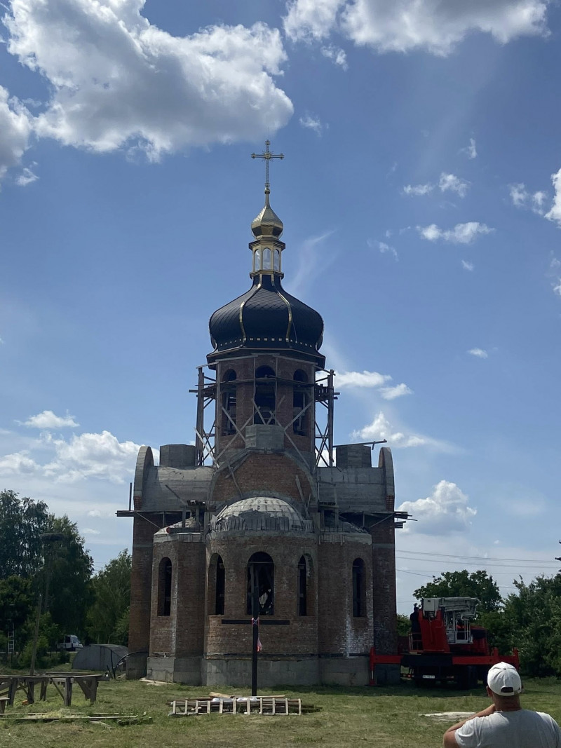У Луцькому районі будують нову церкву