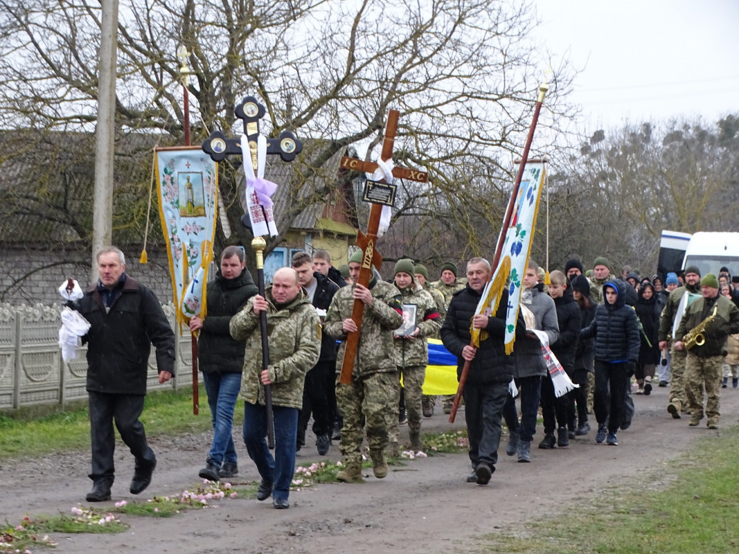 До рідного дому на Волині «на щиті» повернувся 20-річний захисник Станіслав Столярук