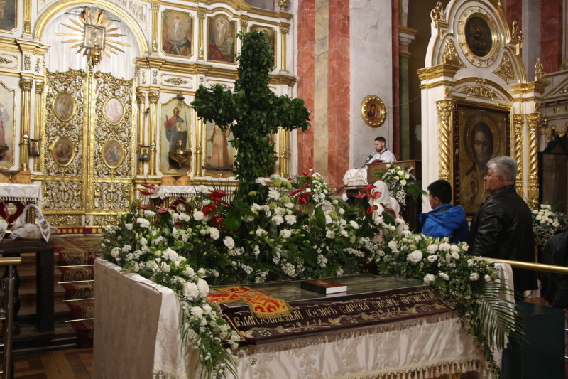 У Свято-Троїцькому кафедральному соборі Луцька відбулося богослужіння на Великдень. Фото