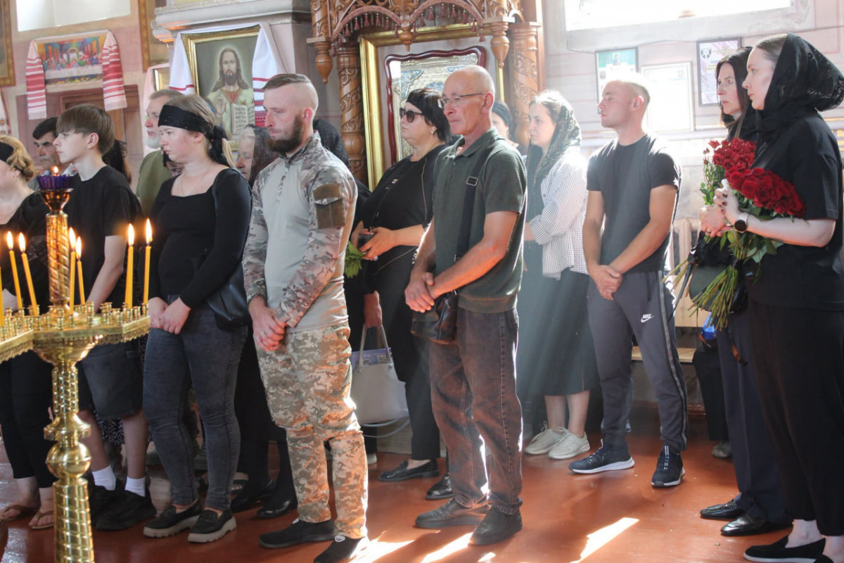 «Він ніколи не жалівся»: волиняни попрощалися із захисником Михайлом Присяжнюком