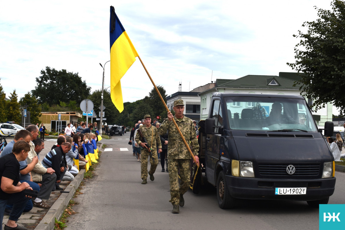 Не витримало серце: на Волині попрощалися із учасником бойових дій Дмитром Черняком