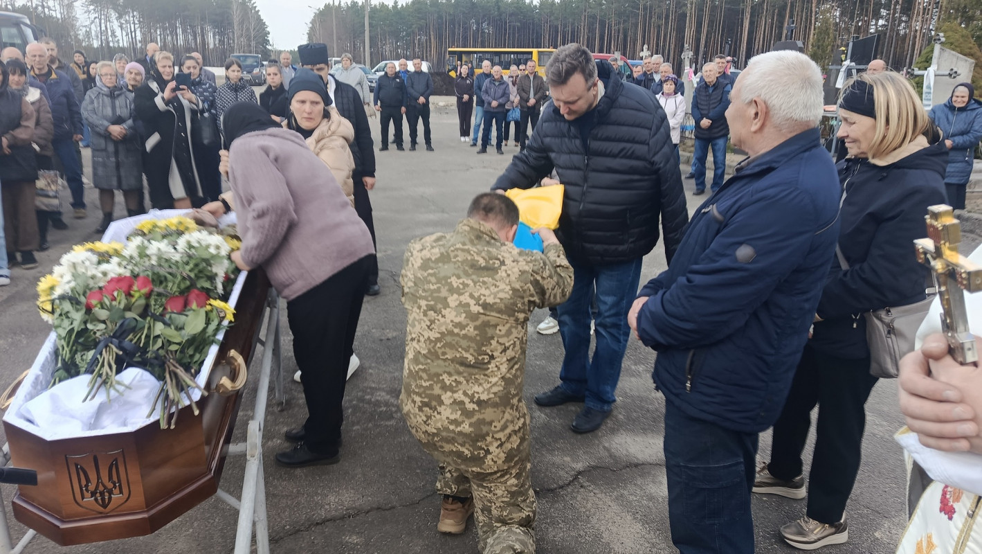 На Волині попрощалися з молодим Героєм Андрієм Горайчуком, відзначеним «Хрестом Хоробрих»