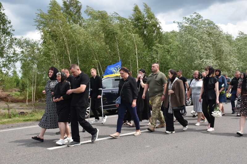 На Волині поховали Героя Олександра Шишка, який загинув 11 місяців тому