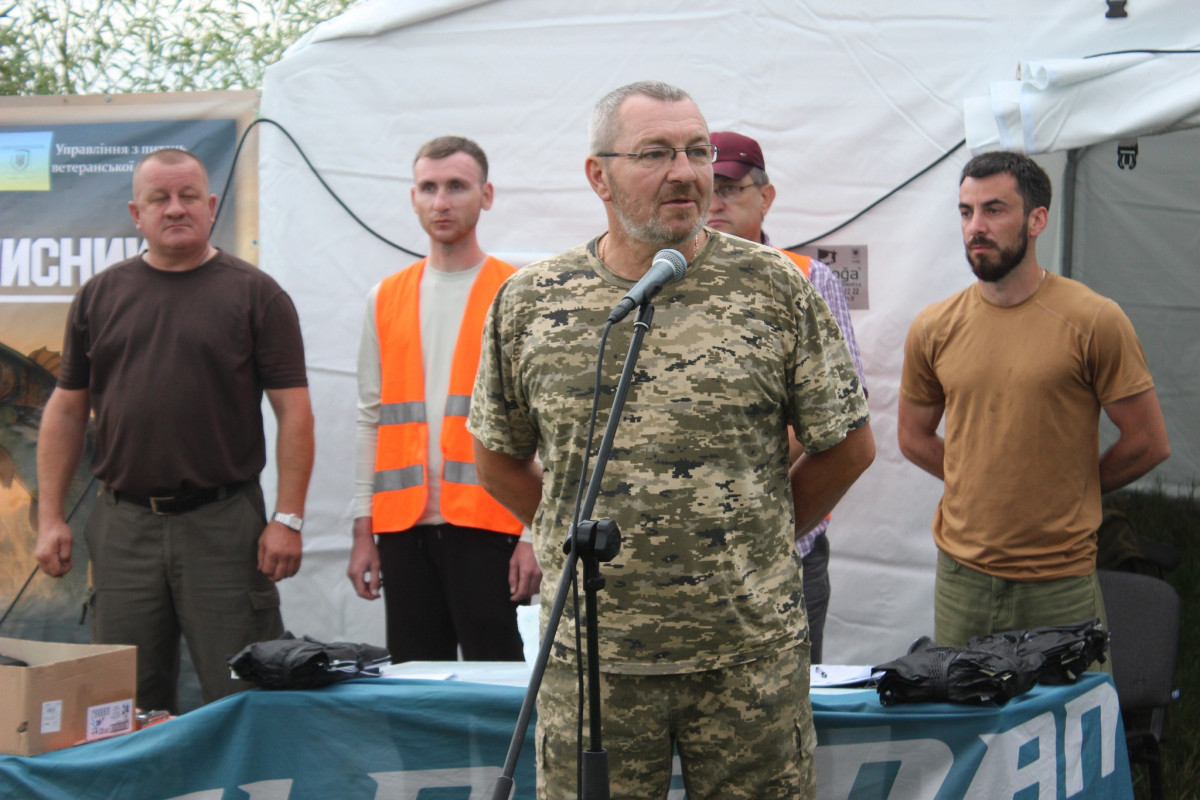 Змагання для захисників: ветерани Луцького району рибалили на турнірі