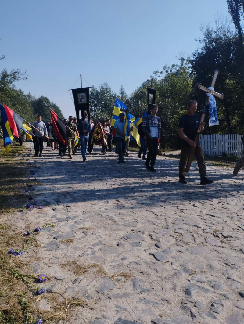 Загинув у бою на Харківщині: у Луцькому районі поховали Героя Василя Махновця