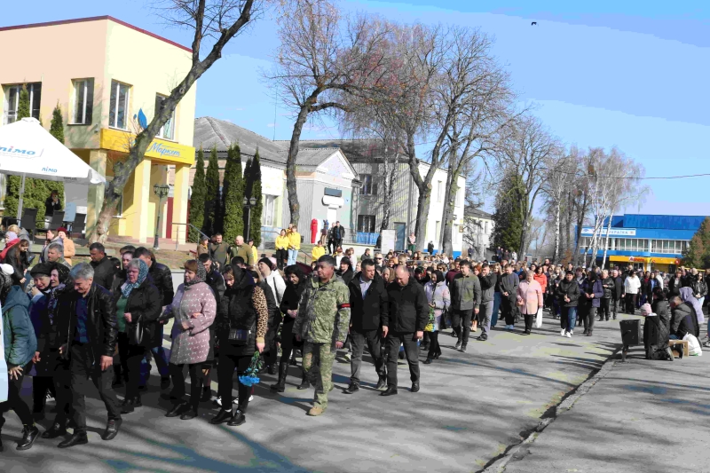 Громада на Волині провела в останню земну дорогу свого захисника Івана Шваївського