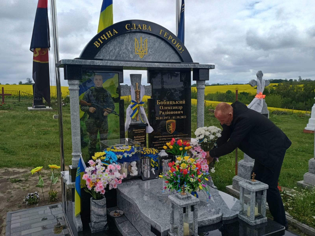 У селищі на Волині родині загиблого Героя вручили орден «За мужність» ІІІ ступеня