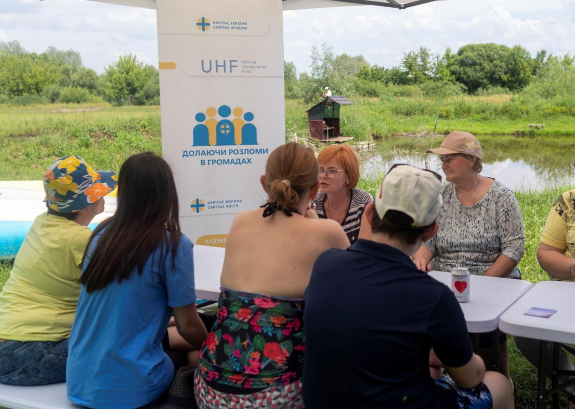 На Волині влаштували сплав на байдарках для місцевих та ВПО