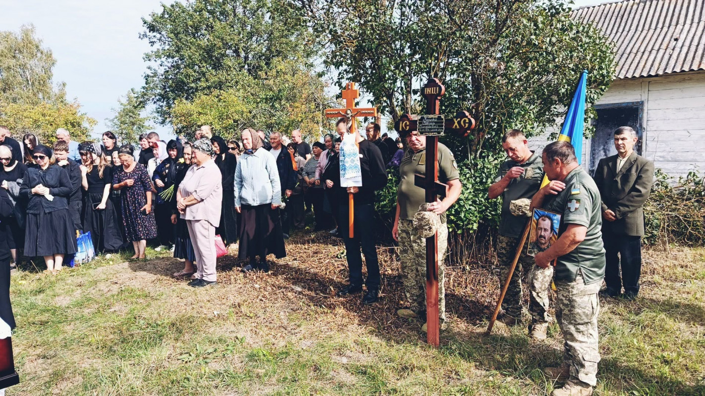 На Волині попрощалися із 54-річним захисником, який воював ще в АТО