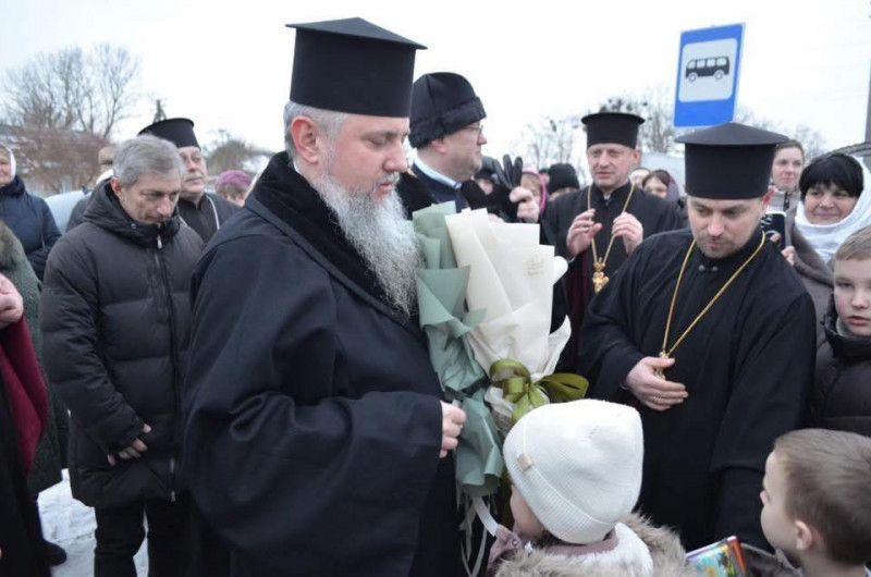 У Володимирі зустріли митрополита Епіфанія - фото