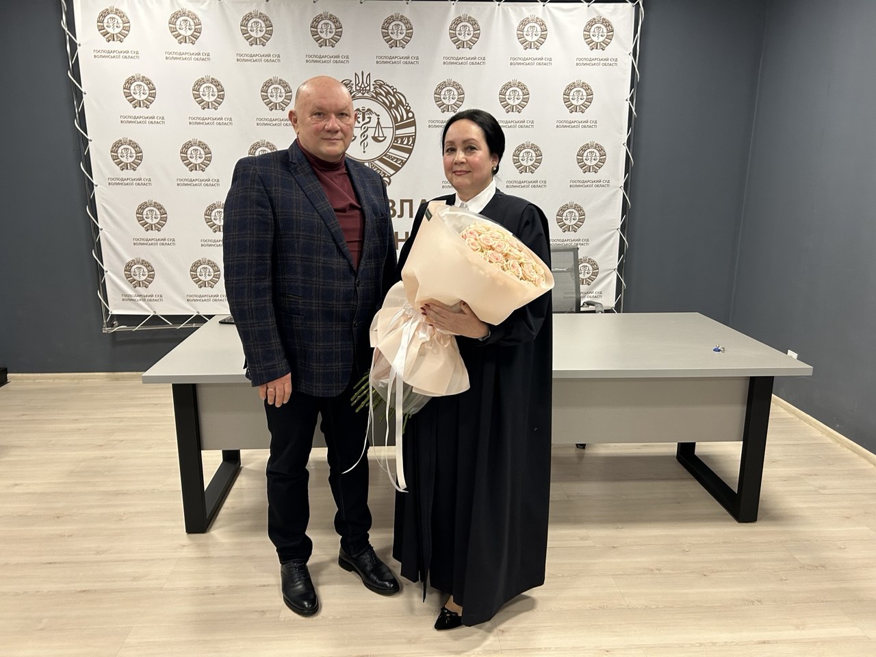 В Луцьку урочисто провели у відставку ексочільницю Господарського суду області