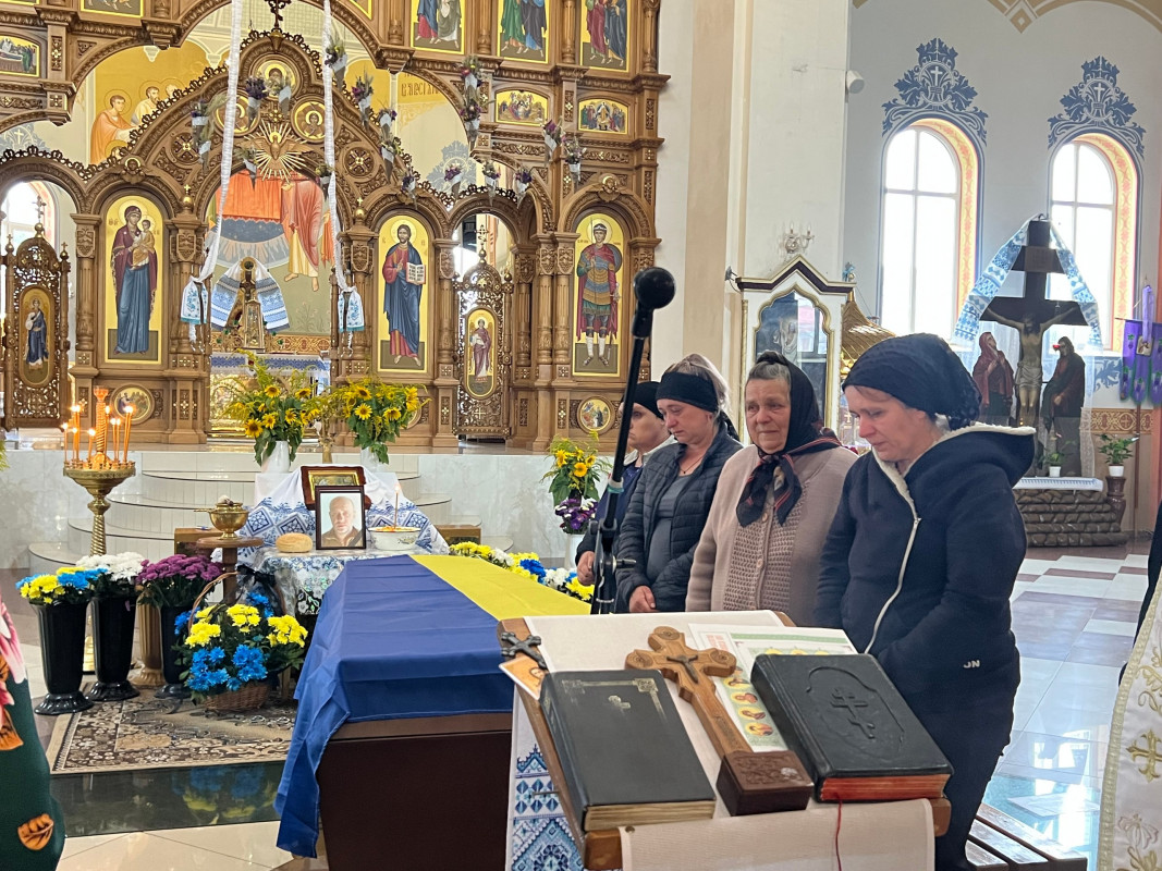 На Волині попрощалися із нацгвардійцем Володимиром Якимовичем, який загинув на Донеччині