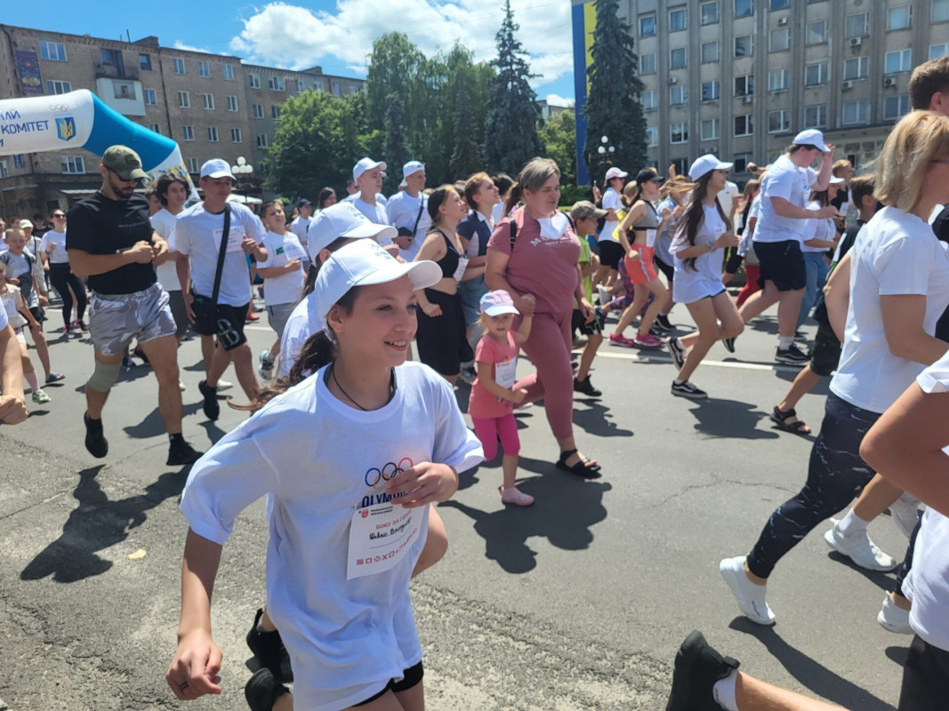 У місті на Волині відбувся забіг у памʼять про загиблих воїнів України