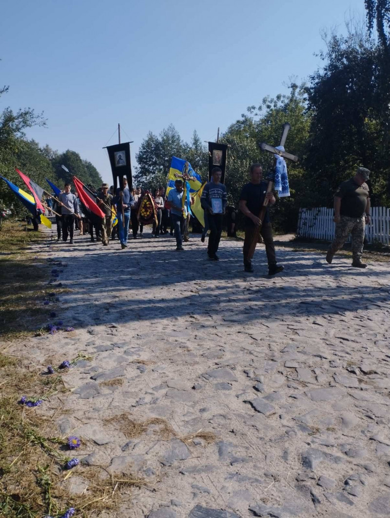 Загинув у бою на Харківщині: у Луцькому районі поховали Героя Василя Махновця