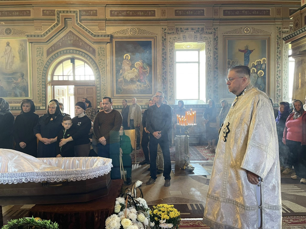 Волиняни провели в останню дорогу настоятеля Свято-Юріївського собору протоієрея Євгена Шевчука