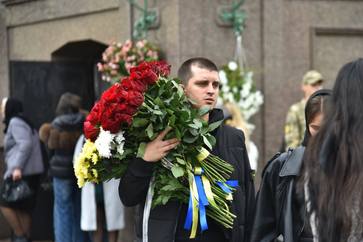 Навіки 26: у Луцьку попрощалися з прикордонником Денисом Жуком