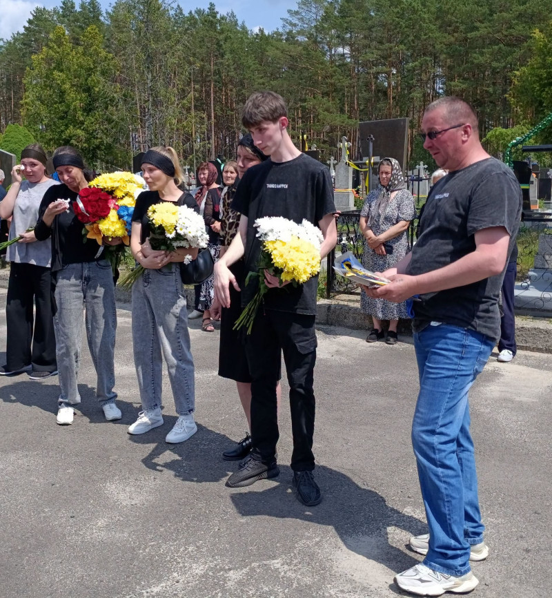 Навіки 22: на Волині поховали Героя Олександра Бусла, який тривалий час вважався зниклим безвісти