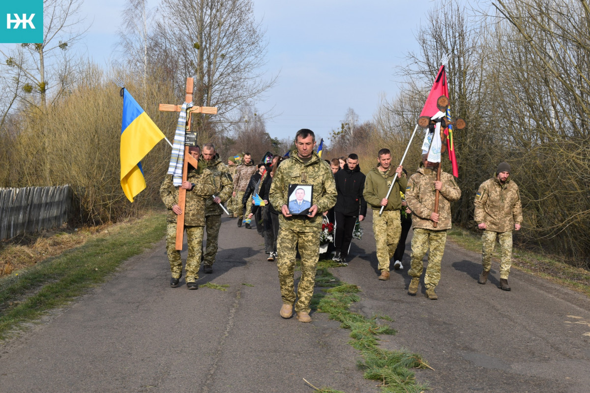 Востаннє додому повернувся через рік після загибелі: на Волині попрощалися із прикордонником Андрієм Мартинюком